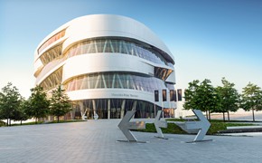 Mercedes-Benz Museum feiert Geburtstag