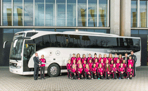 DFB Mannschaftsbus Frauen