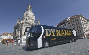 Neuer Mannschaftsbus für Dynamo Dresden