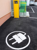 Kongress zu Elektromobilität in Berlin Elektro-Tankstelle