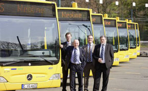 Meoline fährt mit 35 neuen Bussen