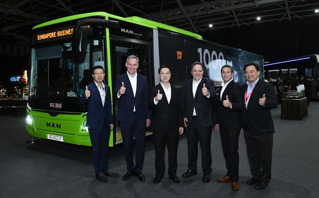 MAN: Übergabe des 1.000. Busses