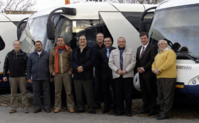 Viseon-Busse für Egypt Air