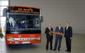 Omnibusverkehr Franken übernimmt 150. Setra Omnibusverkehr Franken übernimmt 150. Setra