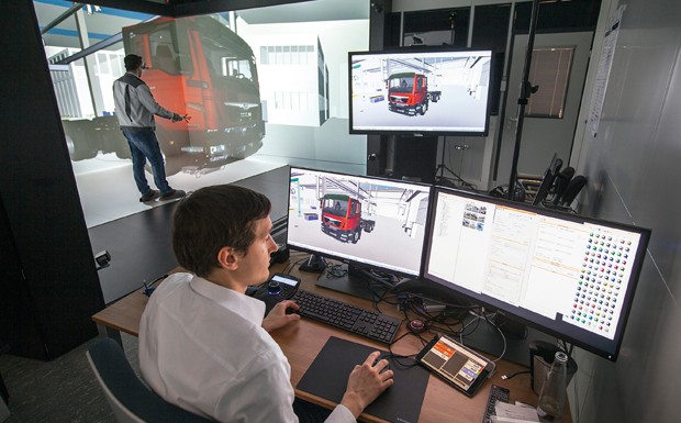 MAN nutzt die "CAVE"