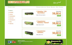 MeinFernbus jetzt mit eigenem Fanshop
