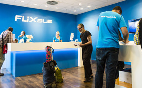 Erster FlixBus-Shop in München eröffnet