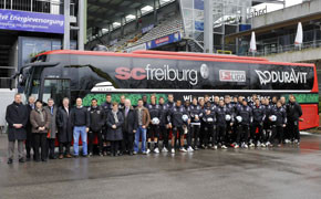 Freiburger Kicker fahren Setra