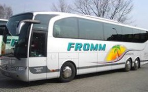 Busdiebstahl bei Fromm Reisen Gestohlener Travego / Fromm Reisen