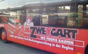 Gestohlener Bus von Regiobus Stuttgart