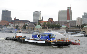 HSV Mannschaftsbus