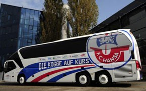 Hansa-Kicker fahren Starliner