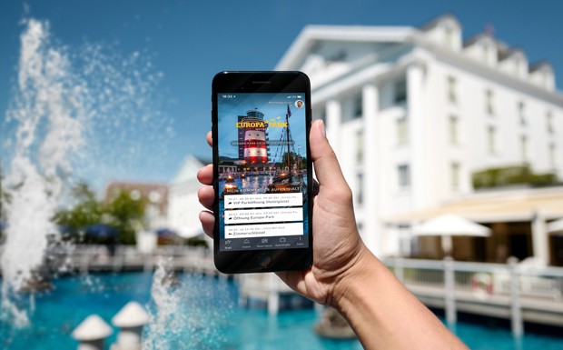 Kostenfreie Europa-Park Hotel App