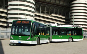 Hybrid-Trolleybus von Vossloh Kiepe für Mailand