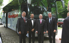 Bundespräsident besuchte jüngsten Landkreis und jüngste Stadt Deutschlands
