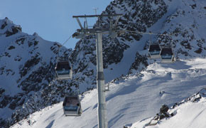 Neue 8er-Kabinenbahn am Kaunertaler Gletscher