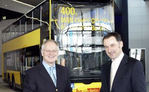 400ster MAN-Doppeldecker für Berlin 400ster MAN-Doppeldecker für Berlin