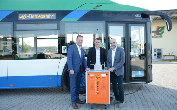 Mobiles Ladegerät von Winkler für Ettenhuber und MVV