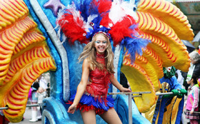 Mardi Gras-Festival in Slagharen