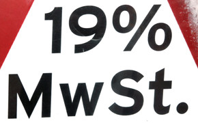 19 Prozent Mehrwertsteuer
