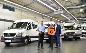 Mercedes-Minibusaktion erfolgreich gestartet 