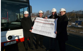 Neue Fahrzeughalle Vestische