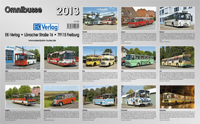 Kalender Omnibusse 2013