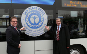 Hannover fährt „Blauen Umweltengel“