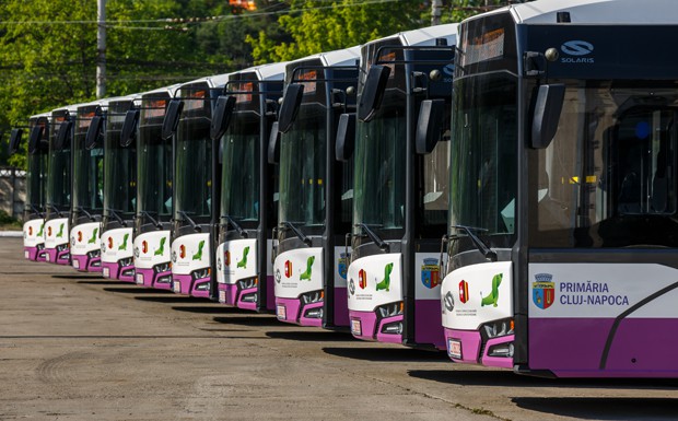 Solaris, Urbino 12 electric, Cluj-Napoca, Rumänien