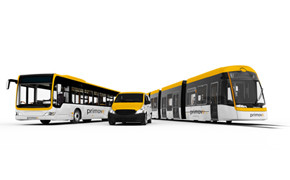 Induktions-Bus in Braunschweig Bombardier Primove