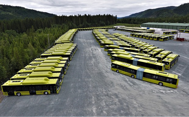 Knapp 200 MAN Lion's City für Trondheim
