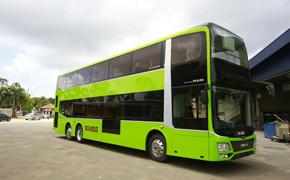 MAN Doppeldecker Singapur