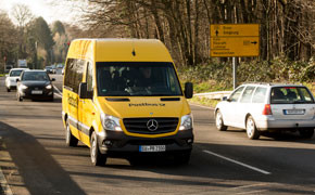 Postbus: Express-Flughafenlinie mit Sprintern Postbus Sprinter Expresslinie