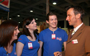 Ruf castet auf der ITB