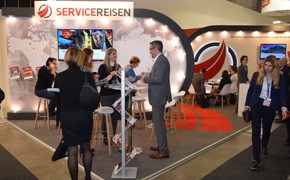 Service-Reisen: Plus bei Kundenanfragen auf der ITB