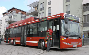 Scania mit Ethanol-Hybrid auf dem UITP-Kongress
