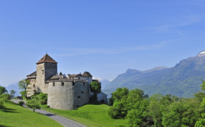 Liechtenstein Schloss Vaduz