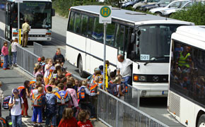 Schulbuskontrollen - keine technischen Mängel