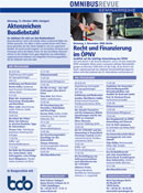OMNIBUSREVUE-Seminarreihe geht weiter OMNIBUSREVUE-Seminarreihe geht weiter