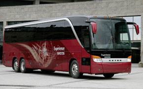Setra präsentiert sich in den Staaten Setra