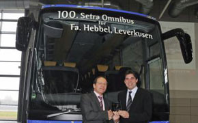 Hebbel GmbH übernimmt 100. Setra