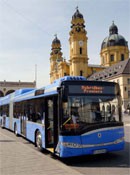 Münchner Hybridbus auf Erfolgskurs
