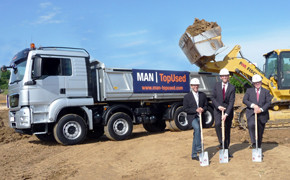 Spatenstich MAN TopUsed Stuttgart