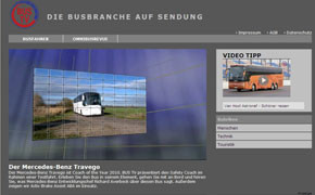 BUS TV geht auf Sendung BUS TV geht auf Sendung