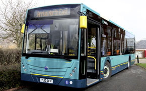 Temsa mit Avenue auf Tour