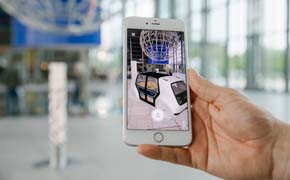 Augmented-Reality-App, Autostadt Wolfsburg