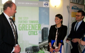 Volvo Busse bei "Modern Green Cities"
