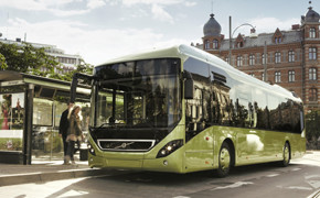 Volvo Busse auf der Busworld Kortrijk 2013 