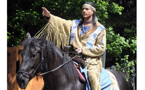 Winnetou bei den Karl May-Festspielen