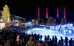 Winterinszenierung Autostadt